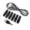 1x Power Cord 5V And 7x USB Charger AdapterCompatible For Norelco Razors & Beard Trimmers And Others 5521 Adapter Charging Line view 2