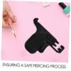 FRCOLOR 1Set Self Piercing Ear Set Stainless Steel Ear Piercing Tool with Ear Studs Convenient Ear Piercing Device for Personal and Salon Use Includes Nose Piercing Kits view 3