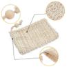 Beaupretty 20pcs Cotton Linen Soap Net Bags with Drawstring for and Foaming for Handmade Soap Bathing and Item Organization view 2
