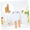 Ipetboom 2pcs Empty Bamboo Lipstick Tube Holder Lip Gloss Container Lip Balm Gloss Tube Cosmetic Holder Travel Bottles for Diy Crayon Solid Perfume view 4