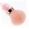 FRCOLOR Nail Dust Brush for Acrylic Gel Nails Soft Blush Brush Long Handle for Easy Cleaning of Powder and Dust Portable Makeup Tool view 3