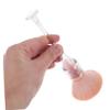 FRCOLOR Nail Dust Brush for Acrylic Gel Nails Soft Blush Brush Long Handle for Easy Cleaning of Powder and Dust Portable Makeup Tool view 4