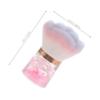 Beaupretty Nail Dust Brush Elegant Flower Design Duster for Nail Art and Makeup Dust Collector for Salon Use Portable and Loose Powder Brush Box view 2