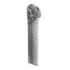 ACAGALA Pocket Beard Comb Zinc Alloy Skull Pattern Hair Styling Mustache Shaping Oil Hair Comb (Silver) view 3