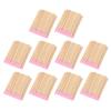 1000pcs Pointed Cotton Swabs Tip Cotton Swabs with Wooden Sticks for Eyebrow Tattoo Beauty Makeup Nail Clean view 1