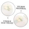 Beaupretty 2pcs Large Powder Puff Soft Velvet Applicator for Loose Powder Foundation Blending Makeup Washable Reusable Elegant Embroidery Design view 3