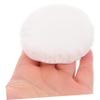 Beaupretty 2pcs Large Powder Puff Soft Velvet Applicator for Loose Powder Foundation Blending Makeup Washable Reusable Elegant Embroidery Design view 4