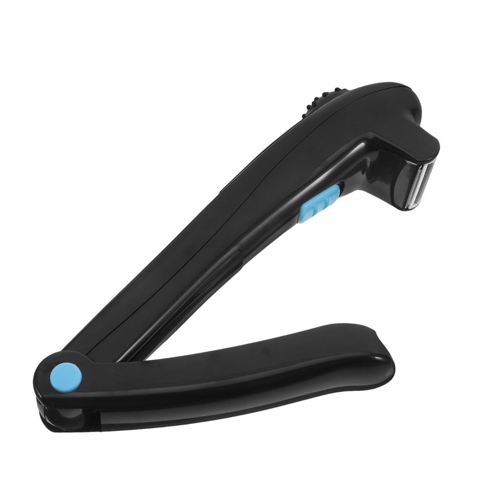OFFIGAM Electric Back Shaver for Men Professional Razor for Back Hair Removal Black Ergonomic Design Waterproof Easy to Use for Grooming at Home