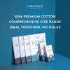4 Pairs Cottonnerie Original Cotton Gloves for Dry Hands Sleeping, Moisturizing Gloves Overnight, Hand Moisturizer Gloves, Moisture Gloves for Dry Hands Overnight, Sleeping Gloves, Large view 2