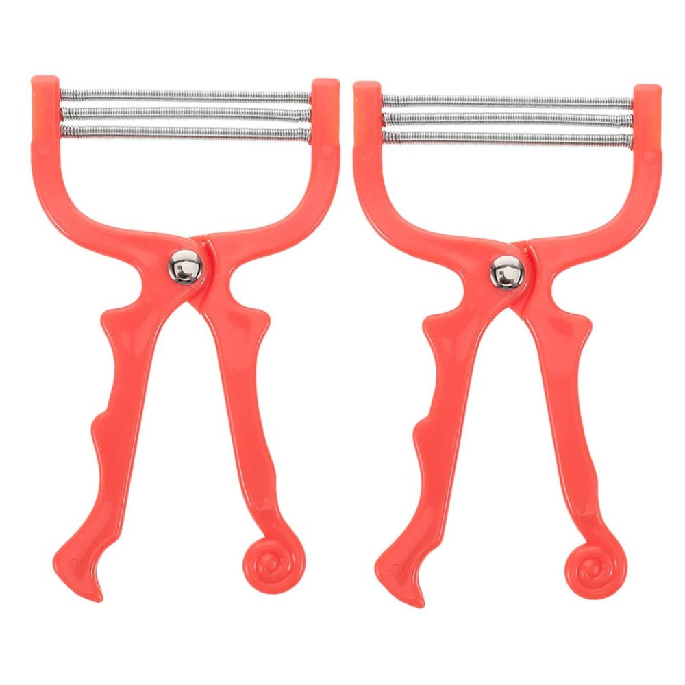 Beaupretty 2pcs Manual Facial Hair Remover Spring Epilator for Women Portable Handheld Tool for Efficient Upper Lip Chin and Cheek Hair Removal Lightweight and Convenient for Travel