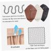 Beaupretty 3pcs Hair Drying Hoods Absorbent Hair Towel Cap Towel for Women Shower for Drying view 2