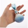 Beaupretty 2pcs Nail Dust Brush Set Soft Bristle Makeup Cleaning Brush for Nail Art Sky-Blue for Dust Powder Removal and Detail Cleaning view 4