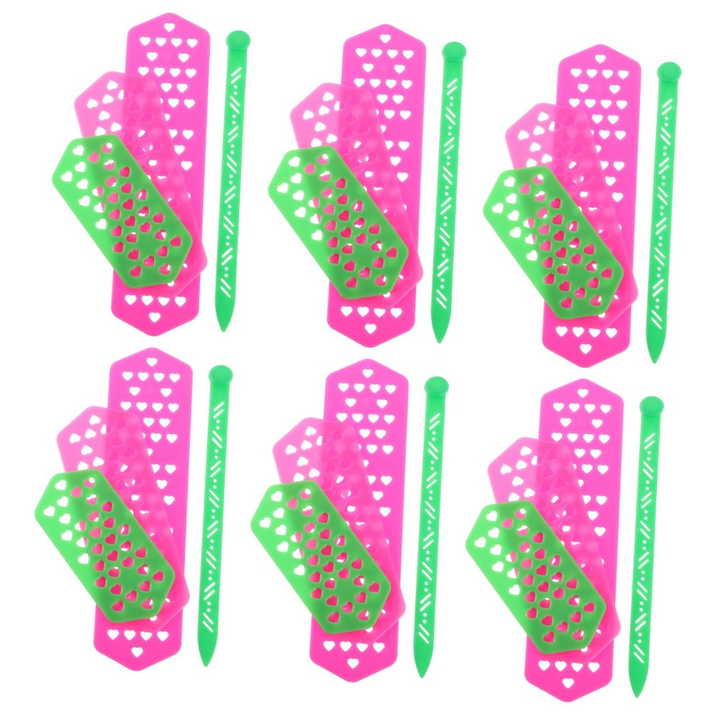 Beaupretty 50pcs Hair Perming Plates Non-tracing Curling Rods for Women Versatile Insulation Wave Clips Multiple for Professional Styling and Home Use