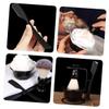 HONITANO 1 Set Men Manual Shaving Kit with Ergonomic Handle Includes Shaving Brush Bowl and Stand for Stable Storage for Home Barber Shop Use view 3