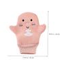 BCOATH 3pcs Korean Body Scrub Mitt Unisex Washcloths for Bath Exfoliating Gloves Random Color view 3