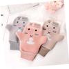 FOMIYES 3pcs Exfoliating Bath Towel Gloves Korean Body Scrub Mitts Shower Cleaner Mittens Unisex Bathing Glove Random Color view 3