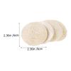 FRCOLOR 40pcs Loofah Oil Absorbing Sheets for Face Exfoliating Facial Scrubber Oil Control Tissues Makeup Remover view 2