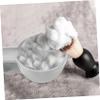 VICASKY Delicate Small Shaving Bowl Reusable Plastic Shave Bowl for Men Wide Mouth Design Stable Base Comfortable Use for Lathering for Wet Shaving and Grooming view 3