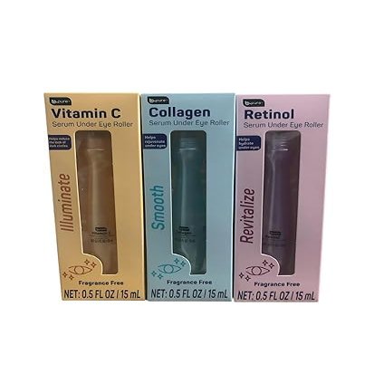 Serum under eye roller (Collagen, Retinol, Vitamin C) 3 pack