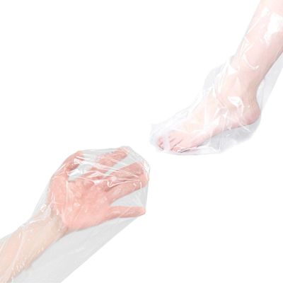 TP Plastic Paraffin Wax Liners, 684 Count, Disposable Hand and Foot Liners for Heated Mitts and Booties, Fits Most Paraffin Wax Spa Treatments for Hands and Feet