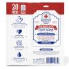 Dr Foot Fix Therapeutic Foot Soak. Organic Tea Tree, Peppermint & Birch Oil. Helps Soak Toenail Fungus, Athletes Foot & Stubborn Foot Odor - Soothes Feet - Tingles for Hours (20 Pack Retail Box) view 4