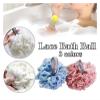 3PC Soft Mesh Back Brush - Exfoliating Bath Sponge Balls for Men & Women - Nylon Shower Scrubber for Deep Cleaning view 3