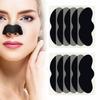 Blackhead Charcoal Nose Strips, Charcoal May Be Acne Blackhead Removal Nose Mask Cleaning Peel Off Nose Sticker, 10pc view 1