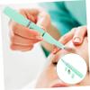 SHERCHPRY 1pc Electric Eyebrow Trimmer USB Rechargeable Safe Razor for Facial Hair and Eyebrow Shaping Portable Green Design for Easy Precise Grooming Anytime view 3