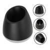 Healvian Shaver Stand Beard Trimmer Face Black Holder Safety Razor Stand Holders Official Men Shaver Razor Base Shaving Razor Stand Shaving Brush Stand Shaving Razor Holder view 4
