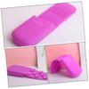 HEATSHAKING Silicone Makeup Brush Cleaning Pad Durable Compact Design for Effortless Brush Cleaning for All Makeup Brushes Gentle Silicone Dot Cleaning view 3