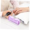 Beaupretty Plastic Nail Cleaning Brush 1 Piece Fingernail Dust Brush for Home Salon Use Effective Nail Care Tool Ergonomic Handle for Comfortable to Hold view 2