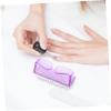 Beaupretty Plastic Nail Cleaning Brush 1 Piece Fingernail Dust Brush for Home Salon Use Effective Nail Care Tool Ergonomic Handle for Comfortable to Hold view 3