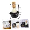 BESTYASH Shaving Soap Bowl Brush Set Razor Stand Soap Bowl Shaving and Brush Stand Stylish Practical view 2
