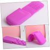 ARTSEWPLY Makeup Brush Cleaner Mat Durable Silicone Tool for Efficient Cleaning of Makeup Brushes Sponges Compact Design for Essential Makeup Cleaning Supply view 4