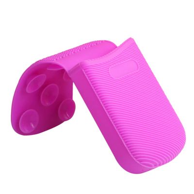 Healvian Silicone Makeup Brush Cleaner Mat Brush Cleaning Cushion for Easy Use Durable Scrubber Pad for All Makeup Tools Maintains Brush Health for Daily Cleaning