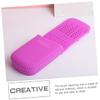 Healvian Silicone Makeup Brush Cleaner Mat Brush Cleaning Cushion for Easy Use Durable Scrubber Pad for All Makeup Tools Maintains Brush Health for Daily Cleaning view 3