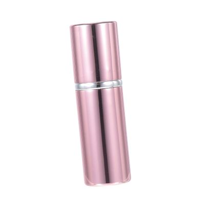 DECORNIJIA Mini Oil-absorbing Stone Facial Massager Makeup Brush Dual-head Volcanic Roller for Oily Skin Portable Beauty Tool for Go Touch-ups Pink