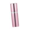 DECORNIJIA Mini Oil-absorbing Stone Facial Massager Makeup Brush Dual-head Volcanic Roller for Oily Skin Portable Beauty Tool for Go Touch-ups Pink view 1