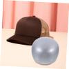 FELTECHELECTR Inflatable Hat Display Stand Adjustable PVC Hat Shaper for Baseball Caps Cap Holder Mannequin Head Design Easy to Use for Display and Washing view 4