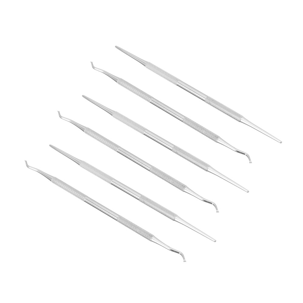 OATIPHO 6Pcs Nail Cleaning Tools for Toenail Care Ingrown Toenail Cuticle Cleaning Tools Portable Easy to Handle for Home Use present
