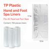 TP Plastic Paraffin Wax Bags for Hands and Feet  764 Count  Disposable Plastic Liners for Paraffin Wax Machine, Heated Mitts and Booties, Refill Covers for Wax Treatments and Spa Use view 2