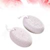 CALLARON Double-Sided Foot File 2-Pack Wooden Callus Remover for Dead Skin Care Exfoliating Pedicure Tool for Feet for Home Use view 2