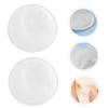 Beaupretty 100pcs Round Makeup Remover Pads Soft Non-Woven Cosmetic Wipes for Daily Facial Cleansing and Exfoliation Household Use for Skin Types view 4