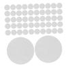Beaupretty 1200pcs Texture Cotton Pads for Makeup Removal Facial Cleansing and Toner Application Thickened Ergonomic Rounds for Care view 1
