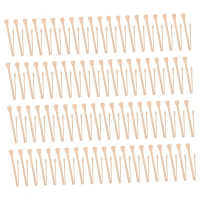 Beaupretty 200pcs Hair Wax Stick for Women Satin Wax Strips Wooden Applicator Sticks for Nose Body