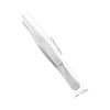 Beaupretty Professional Stainless Steel Eyebrow Tweezers Slanted Tip for Precision Facial Hair Removal Ergonomic Design for Men and Women for Eyelash Extensions and Grooming view 2