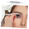 Beaupretty Professional Stainless Steel Eyebrow Tweezers Slanted Tip for Precision Facial Hair Removal Ergonomic Design for Men and Women for Eyelash Extensions and Grooming view 3