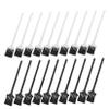 Beaupretty 20pcs Narrow Cleaning Brush for Razor Electric Shaver Brush Replacement Small Grooming Accessory Gentle Bristles for Longevity view 1