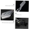 Healvian Razor Blade Holder Hair Razor Beard Trimming Oil Head Carving for Eyebrow Trimming view 2