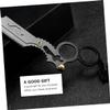 Healvian Razor Blade Holder Hair Razor Beard Trimming Oil Head Carving for Eyebrow Trimming view 4